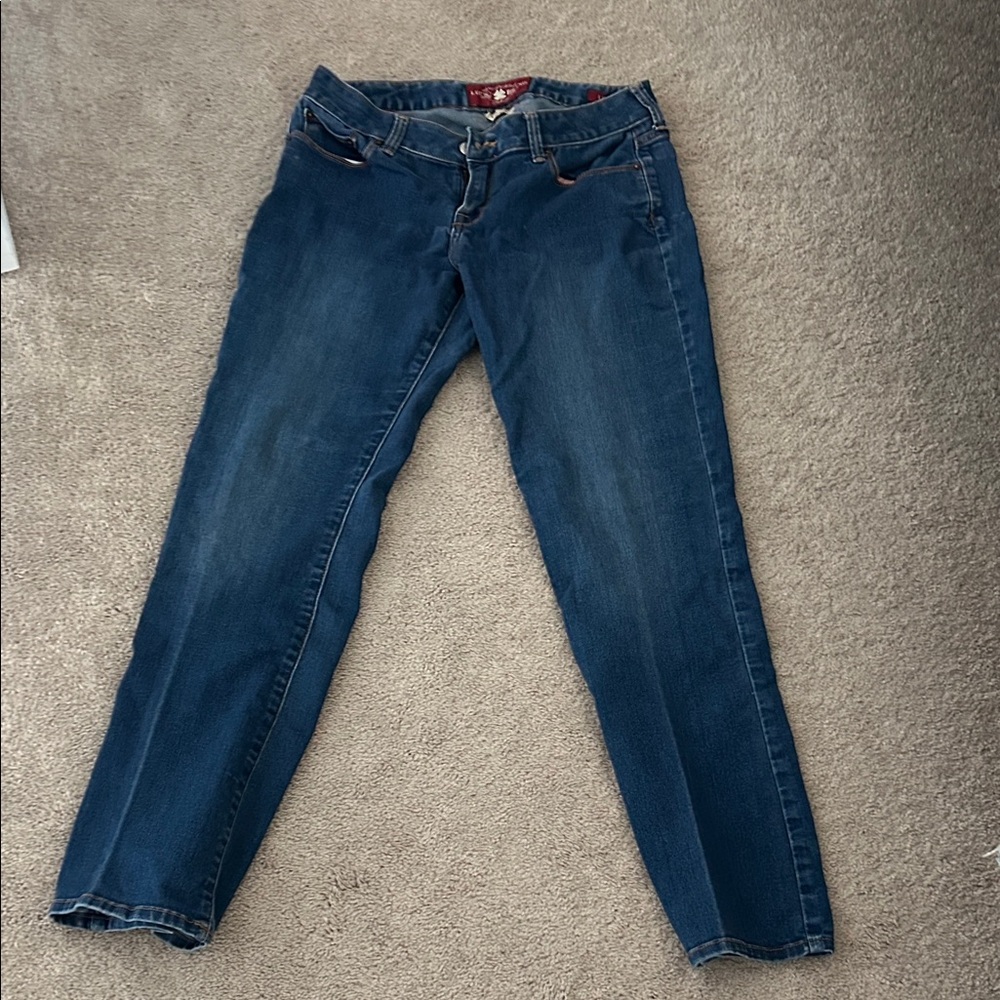 Lucky Brand Women's Dark Blue Straight Leg Jeans